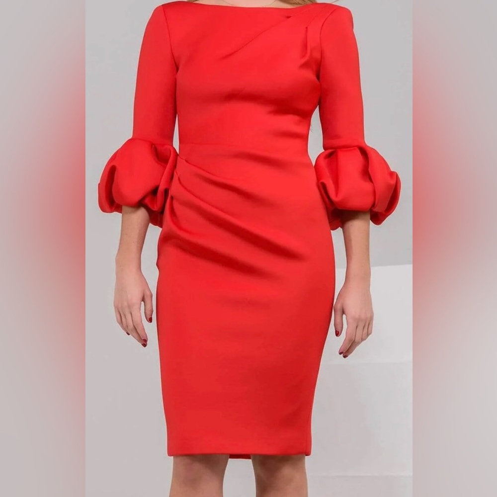 Issue New York red cocktail dress